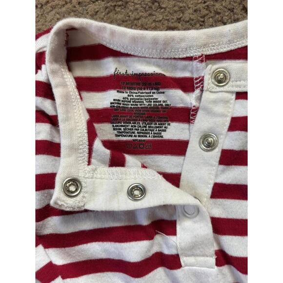 First Impressions One Piece 12 month Outfit - Picture 2 of 3